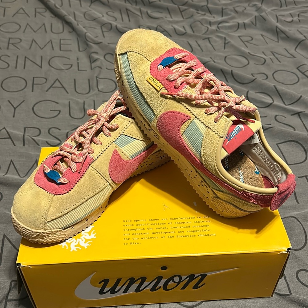 nike union cortez.  5.5 men 7 women's